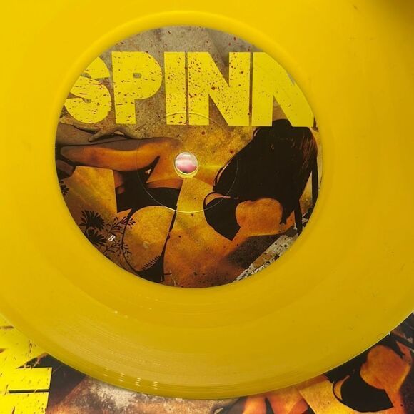 SPINNERETTE Baptized By‎ Fire 7” Yellow Vinyl-New-HOFF072S - Picture 6 of 6